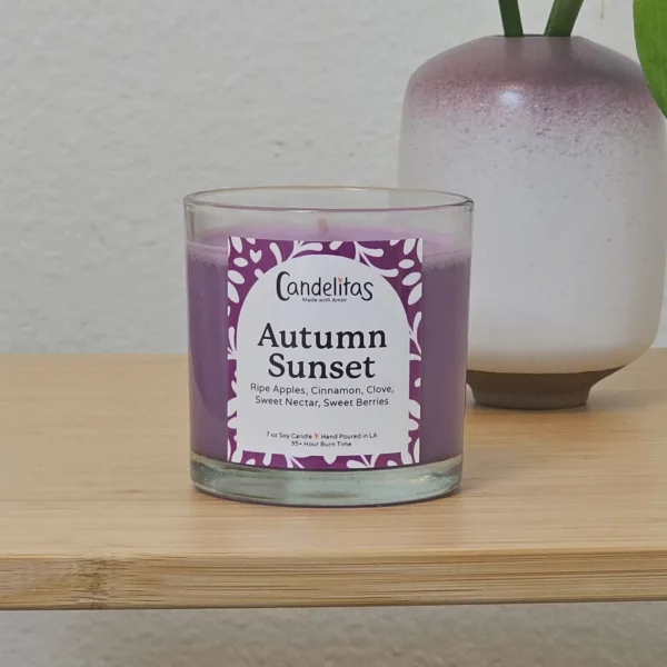 Autumn Sunset Soy Candle