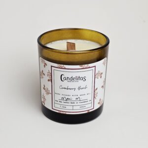 Cranberry Birch Soy Wax Candle Limited Edition