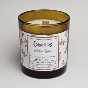 Holiday Spice Soy Wax Candle Limited Edition